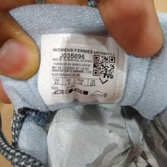 Merrell Women's Moab 3 Hiking Shoe, Smoke, 8.5 - Picture 3 of 3